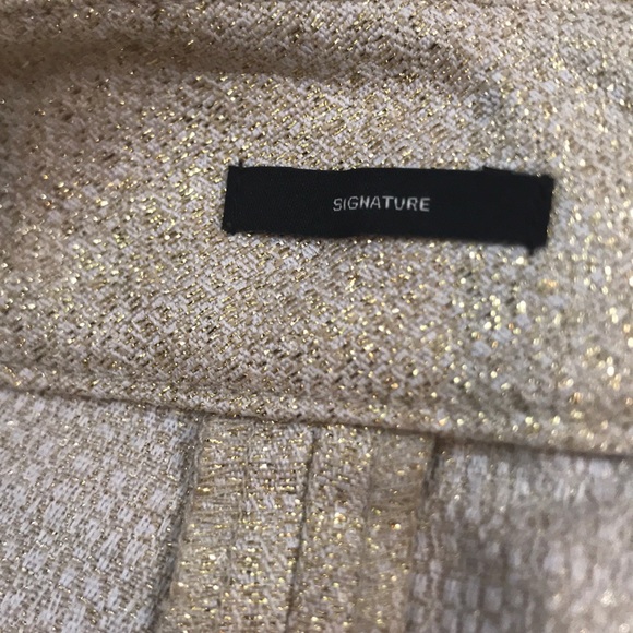 Talbots Signature Gold Metallic Pants - Picture 5 of 7